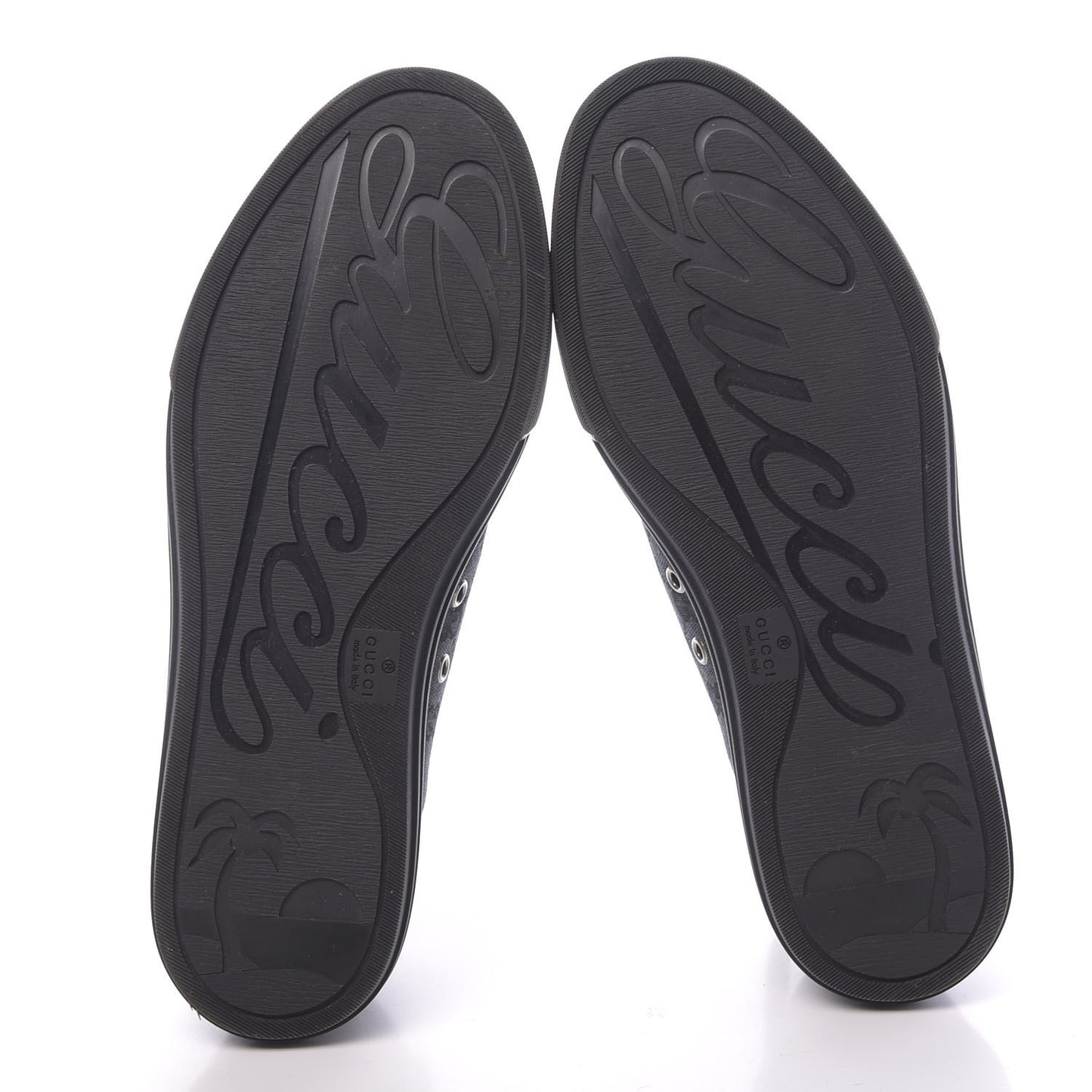 Monogram Mens Sneakers 8 Black Piombo