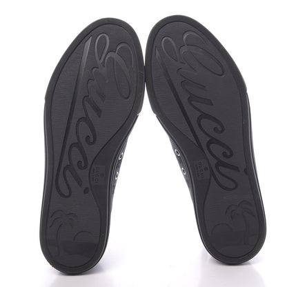 Gucci Monogram Mens Sneakers 8 Black Piombo 5 of 8