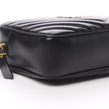 Saint Laurent Calfskin Matelasse Monogram Lou Camera Bag Black 9 of 10