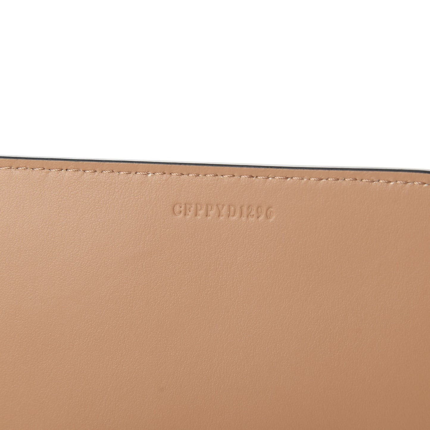 Soft Grain Calfskin Medium Belt Bag Light Camel Chalk White