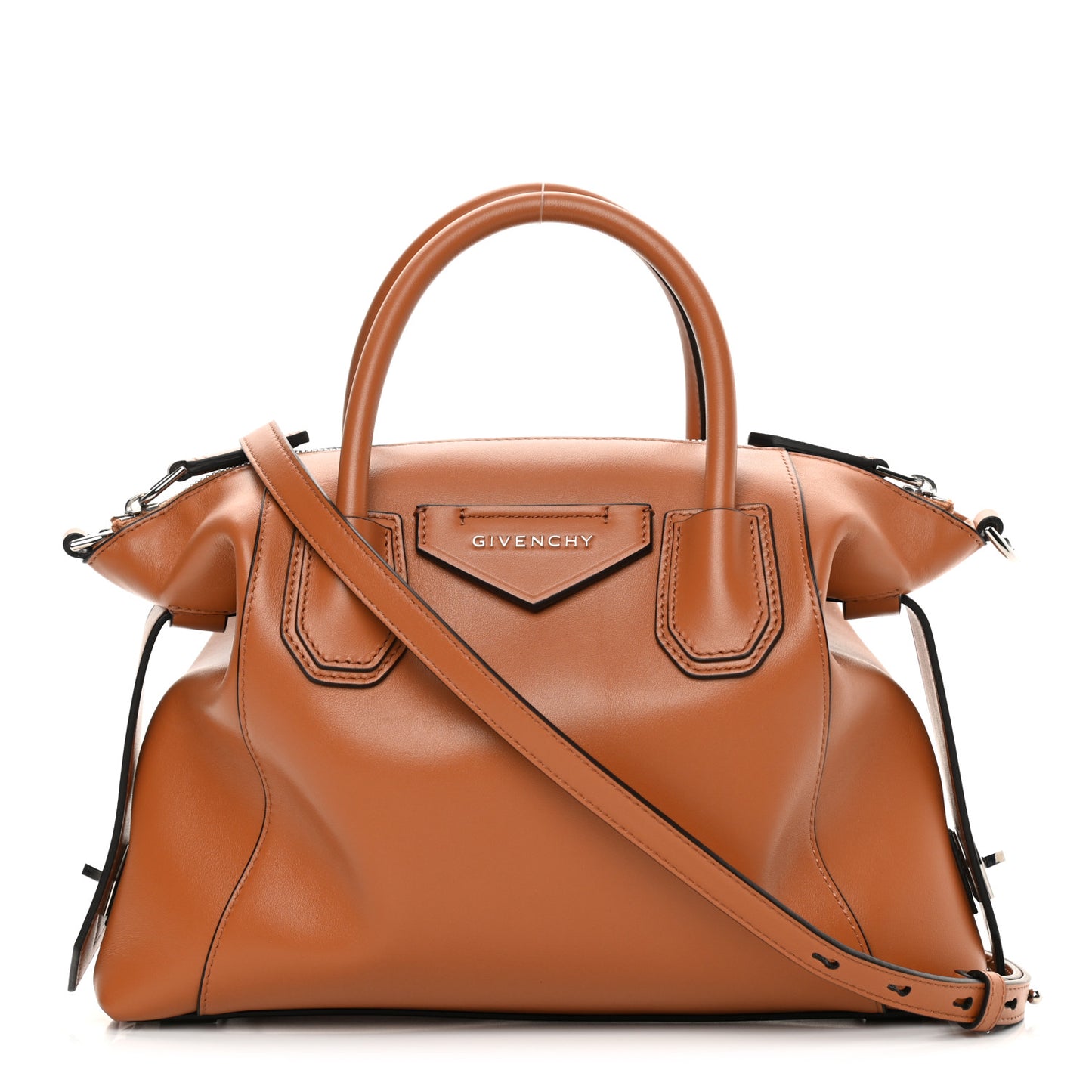 Calfskin Small Soft Antigona Tan
