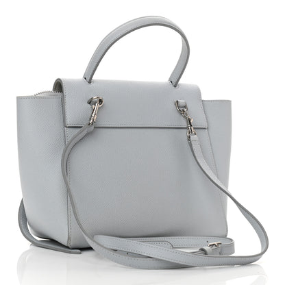 Celine Grained Calfskin Nano Belt Bag Mineral 3 of 8