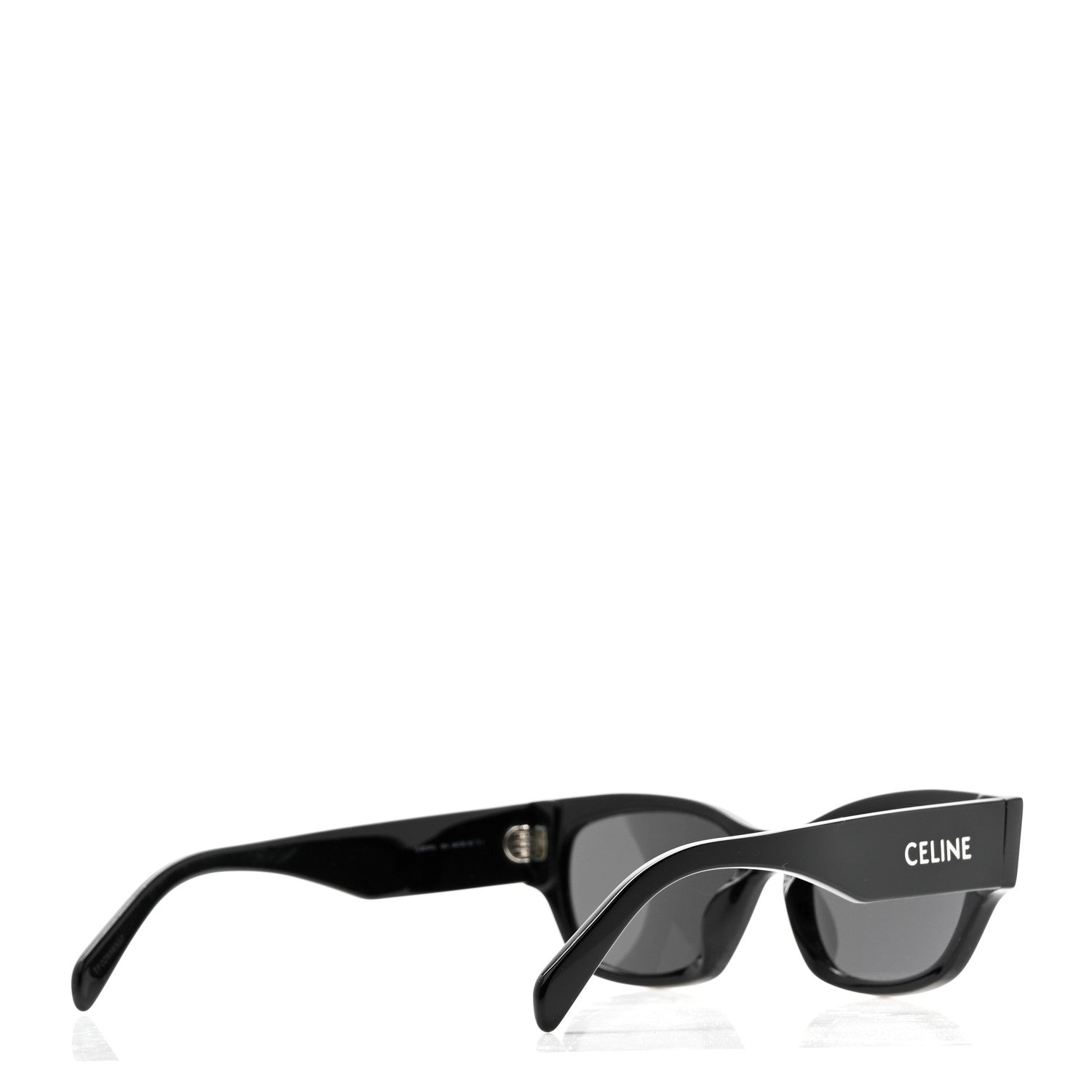 Celine Acetate Cat Eye Sunglasses CL40197U Black 4 of 6
