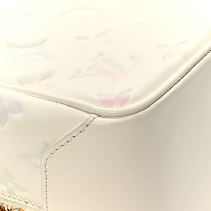 Louis Vuitton Lambskin Embossed Monogram New Square Bag Quartz Multicolor 6 of 9