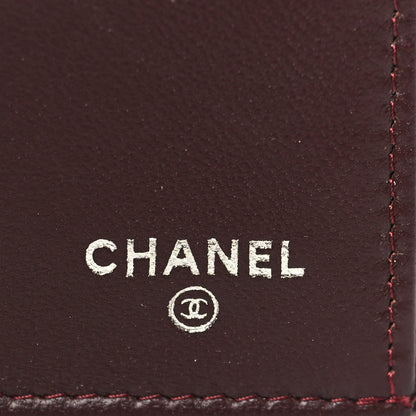 Chanel Lambskin Quilted Long Flap Wallet Black 7 of 13
