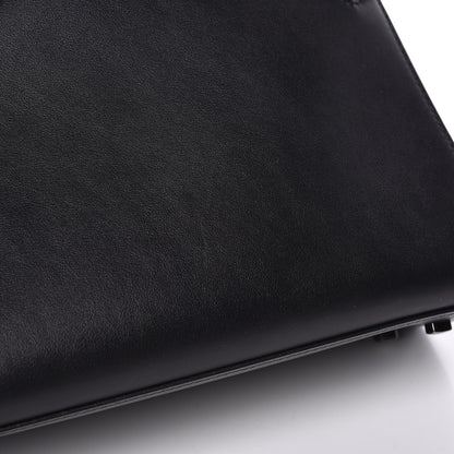 Delvaux Calfskin MM Tempete Satchel Black 8 of 10