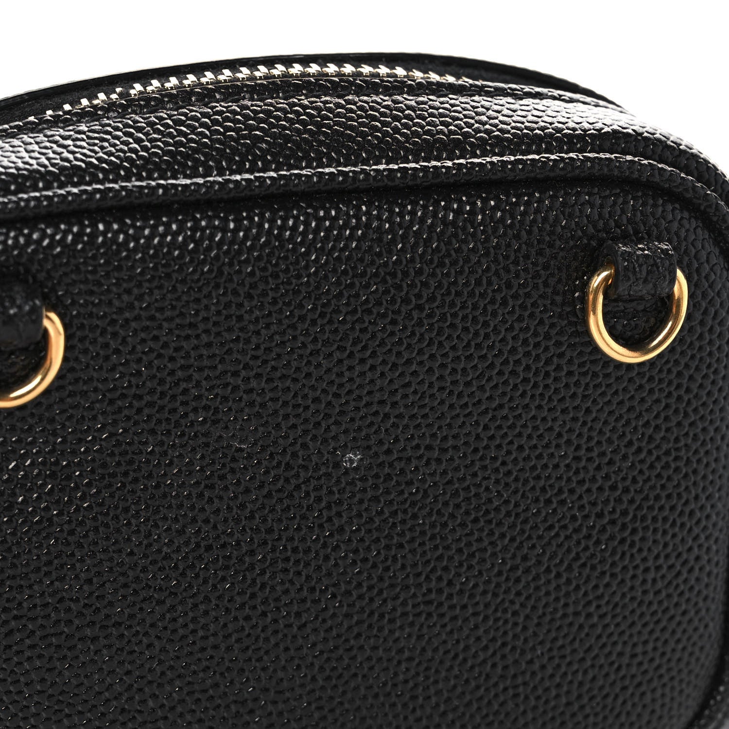 Saint Laurent Grain De Poudre Matelasse Monogram Baby Lou Camera Bag Black 10 of 11
