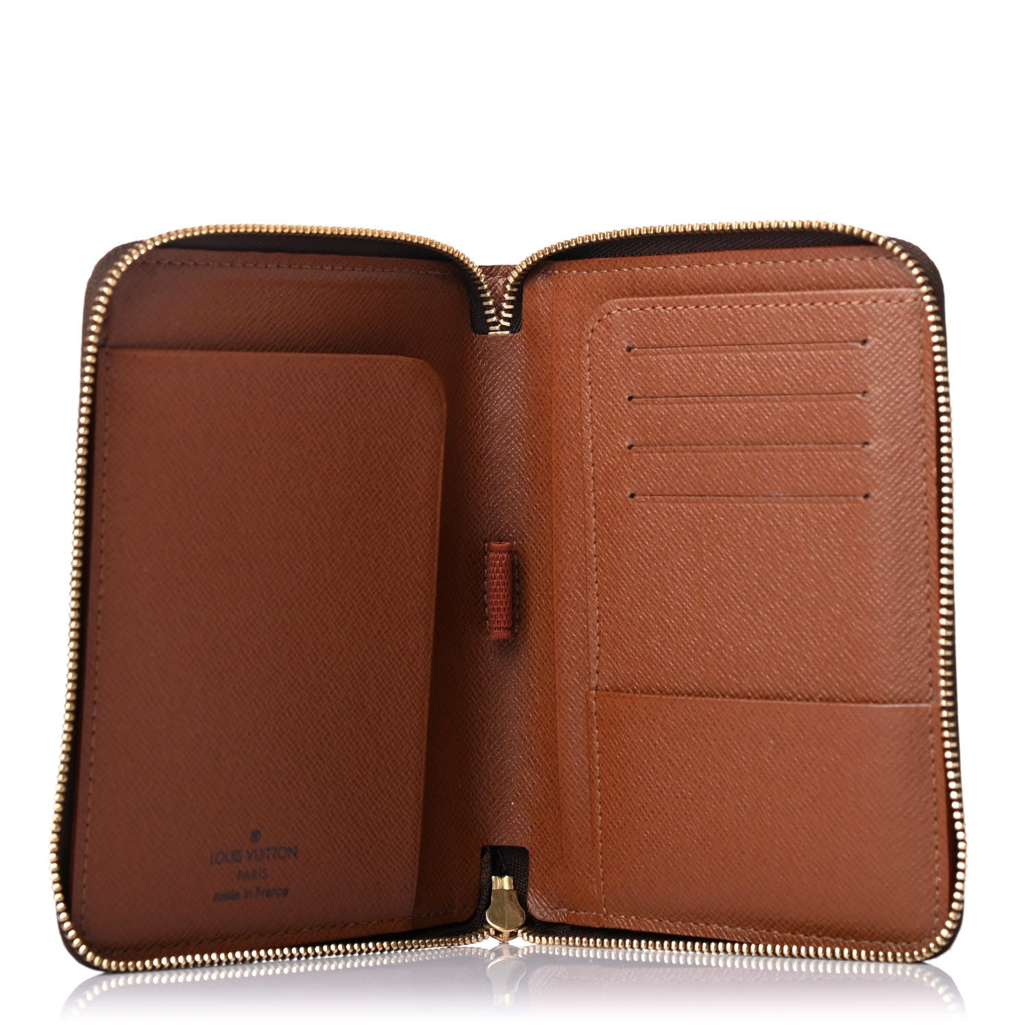 Louis Vuitton Monogram Zipped Passport Holder Wallet 4 of 4
