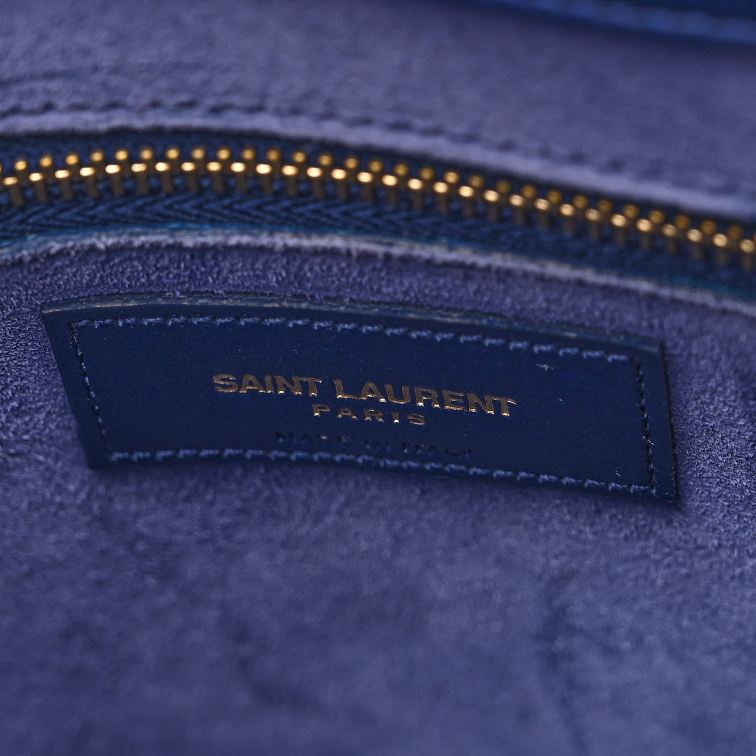 Saint Laurent Calfskin Large Sac De Jour Carryall Navy 5 of 8