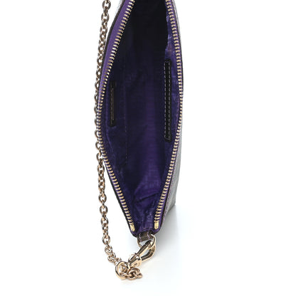 Fendi Zucca Spalmati Pochette Tobacco Viola 5 of 9