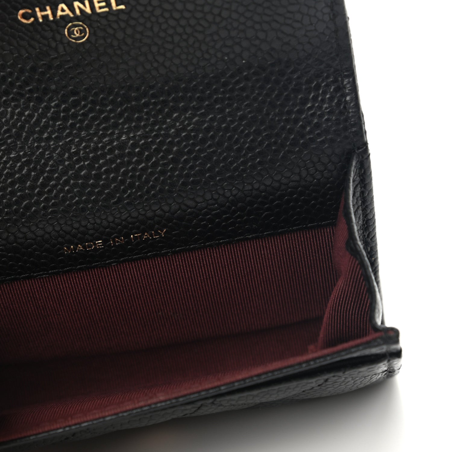 Chanel Caviar Quilted Flap Card Holder Black 7 of 12