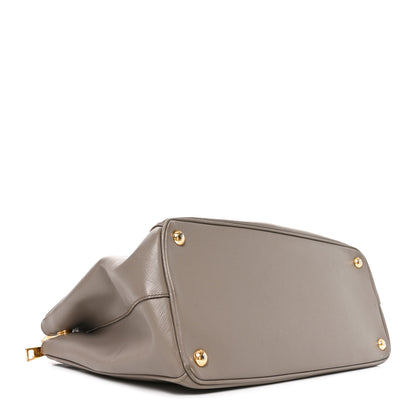 Prada Saffiano Large Galleria Double Zip Tote Argilla 3 of 8