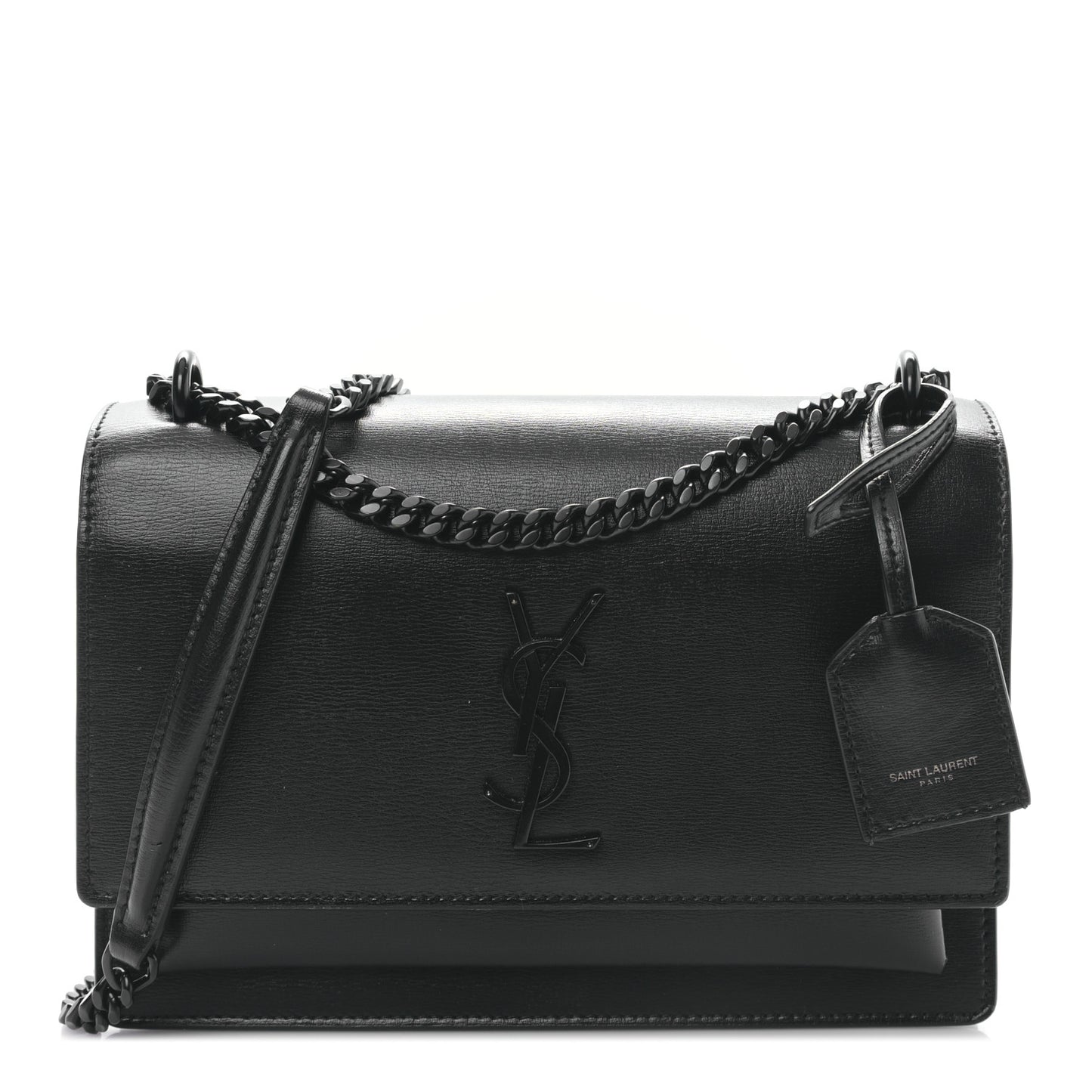 Calfskin Medium Monogram Monochrome Sunset Black