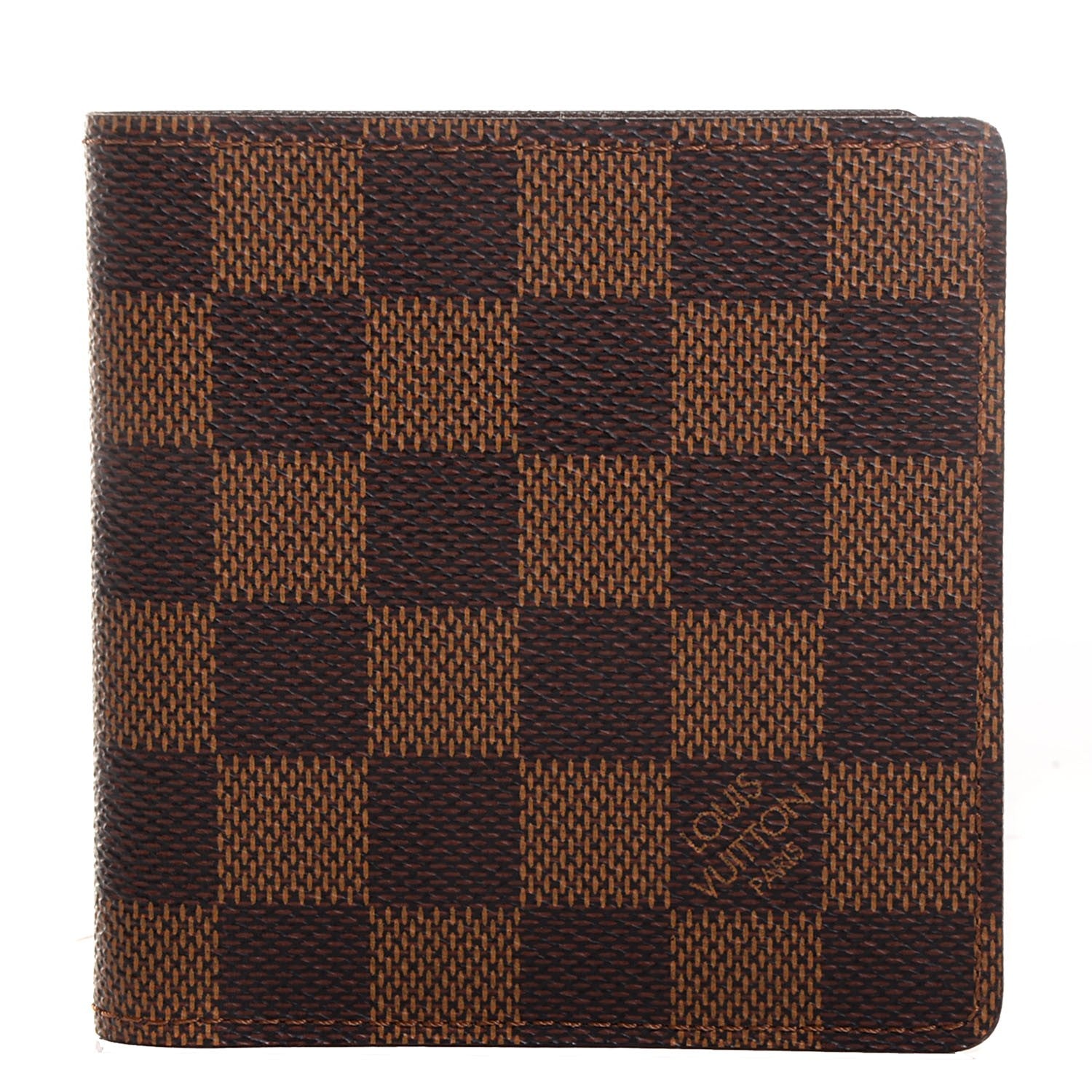 Louis Vuitton Damier Ebene Porte-Billets 6 Card Bi-Fold Wallet 1 of 7