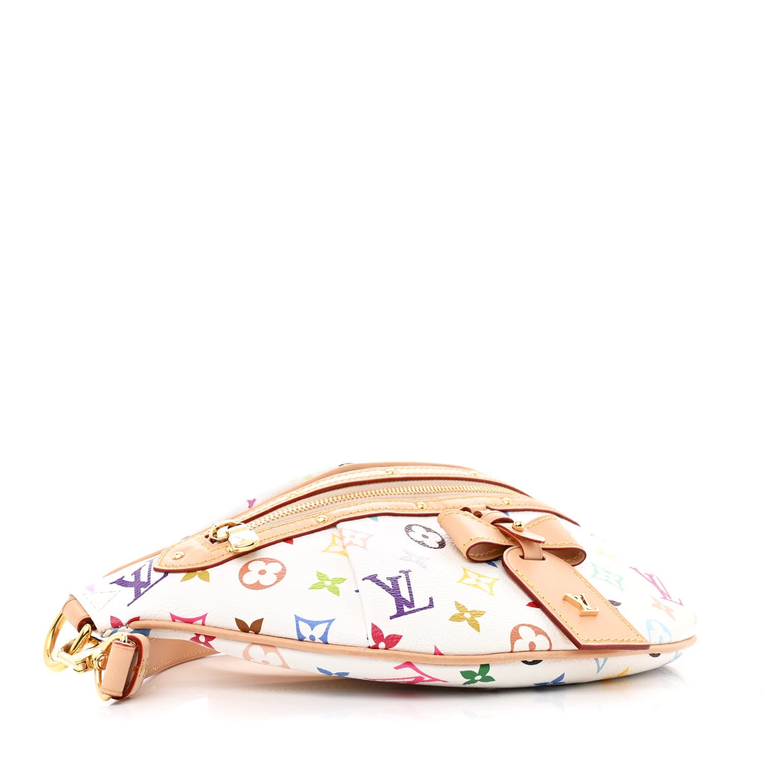 Louis Vuitton LV X TM Monogram Multicolor High Rise Bumbag White 3 of 9