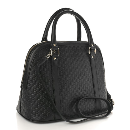 Gucci Microguccissima Medium Dome Bag Black 2 of 9