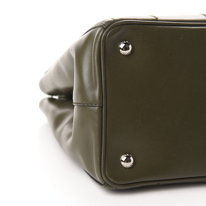 Prada Soft Calfskin Tote Militare 6 of 11