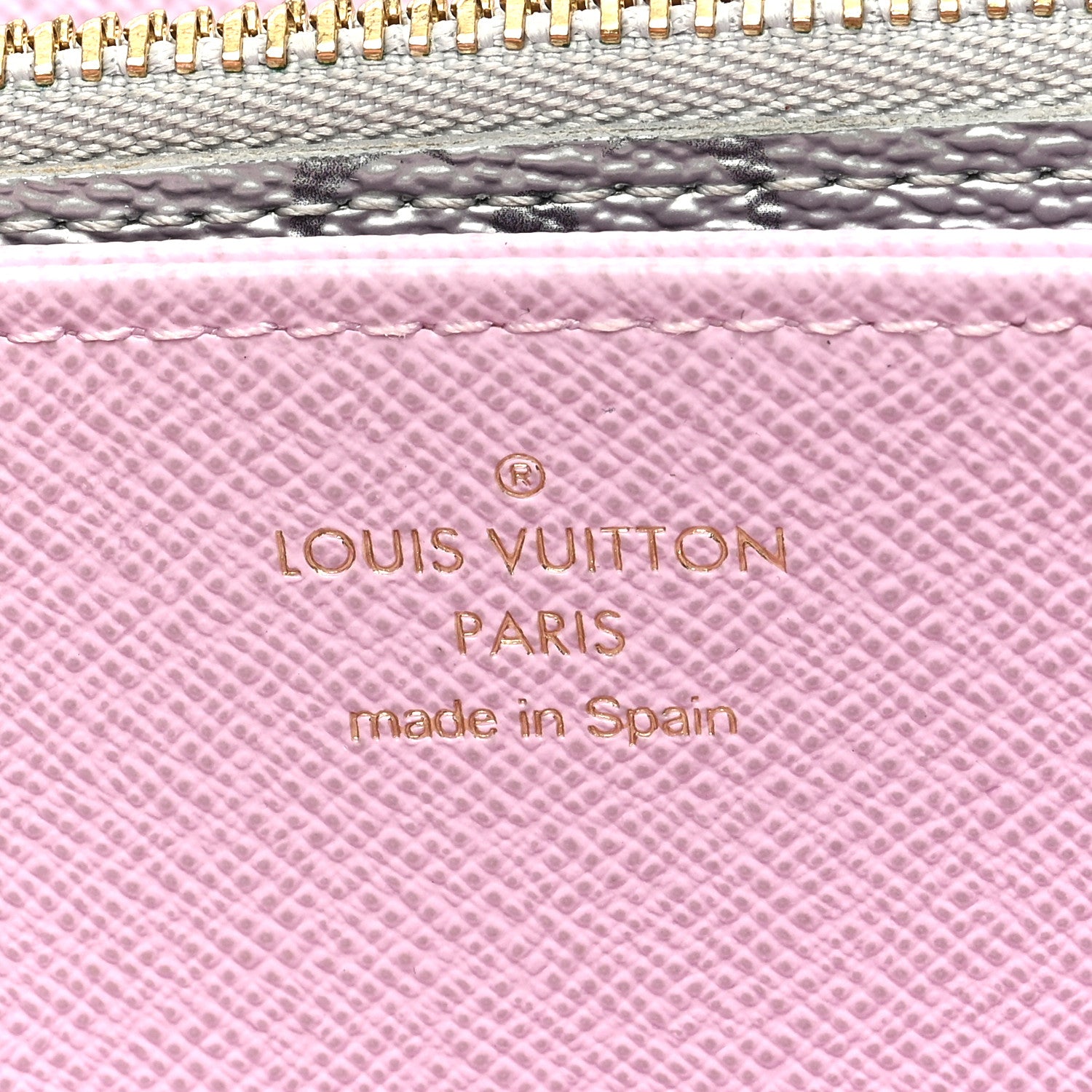 Louis Vuitton Metallic Monogram LV Garden Zippy Wallet Silver 6 of 8