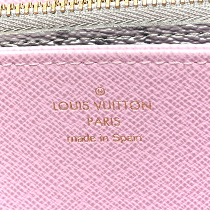 Louis Vuitton Metallic Monogram LV Garden Zippy Wallet Silver 6 of 8