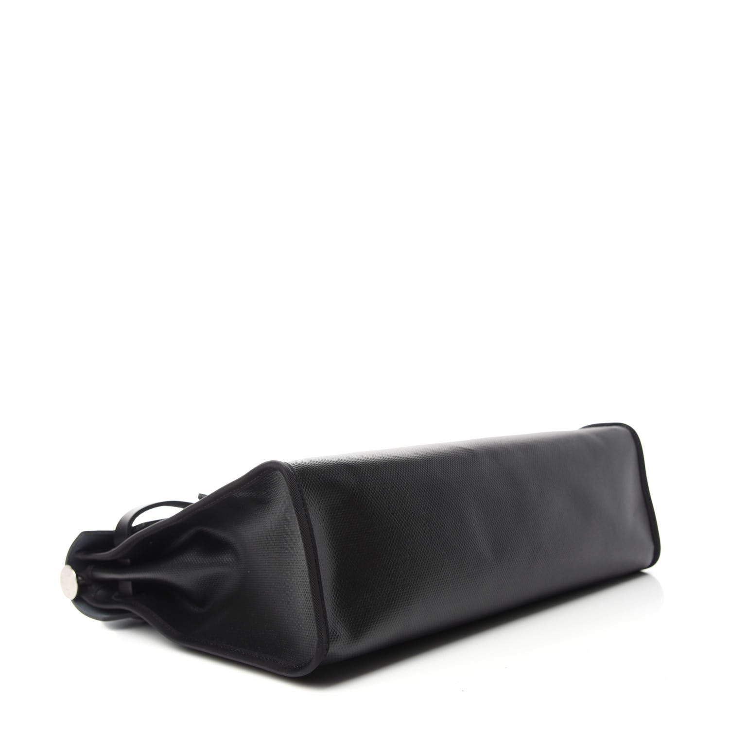 Hermes Toile H Berline Vache Hunter Herbag Zip PM 31 Black Ecru 4 of 10