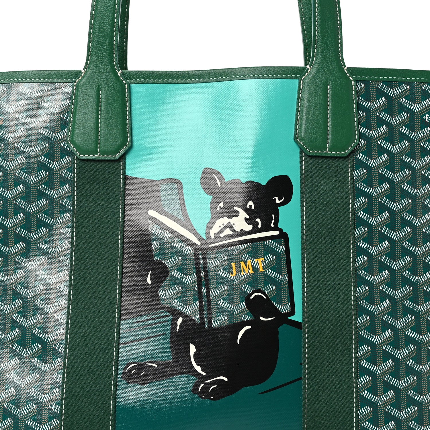 Goyard Goyardine Villette Tote Green 8 of 10