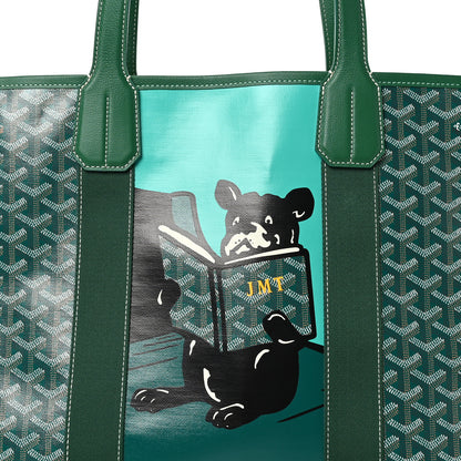 Goyard Goyardine Villette Tote Green 8 of 10