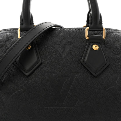 Louis Vuitton Empreinte Monogram Giant Speedy Bandouliere 20 Black 7 of 11