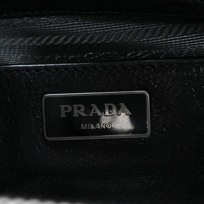 Prada Glace Calf Twin Pocket Tote Nero Black 7 of 8