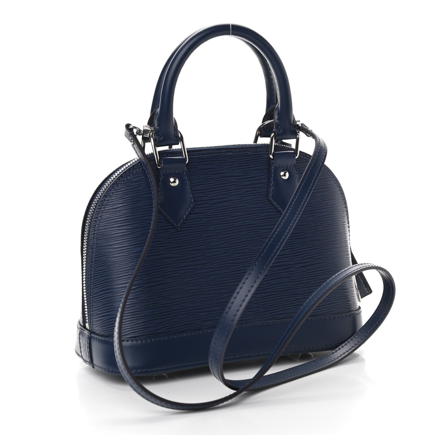 Louis Vuitton Epi Alma BB Indigo 3 of 10