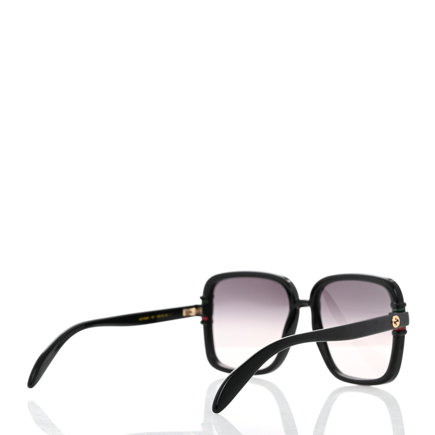Gucci Acetate Interlocking G Square Sunglasses GG1066S Black 4 of 8
