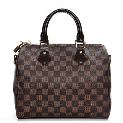 Louis Vuitton Damier Ebene Speedy Bandouliere 25 1 of 8
