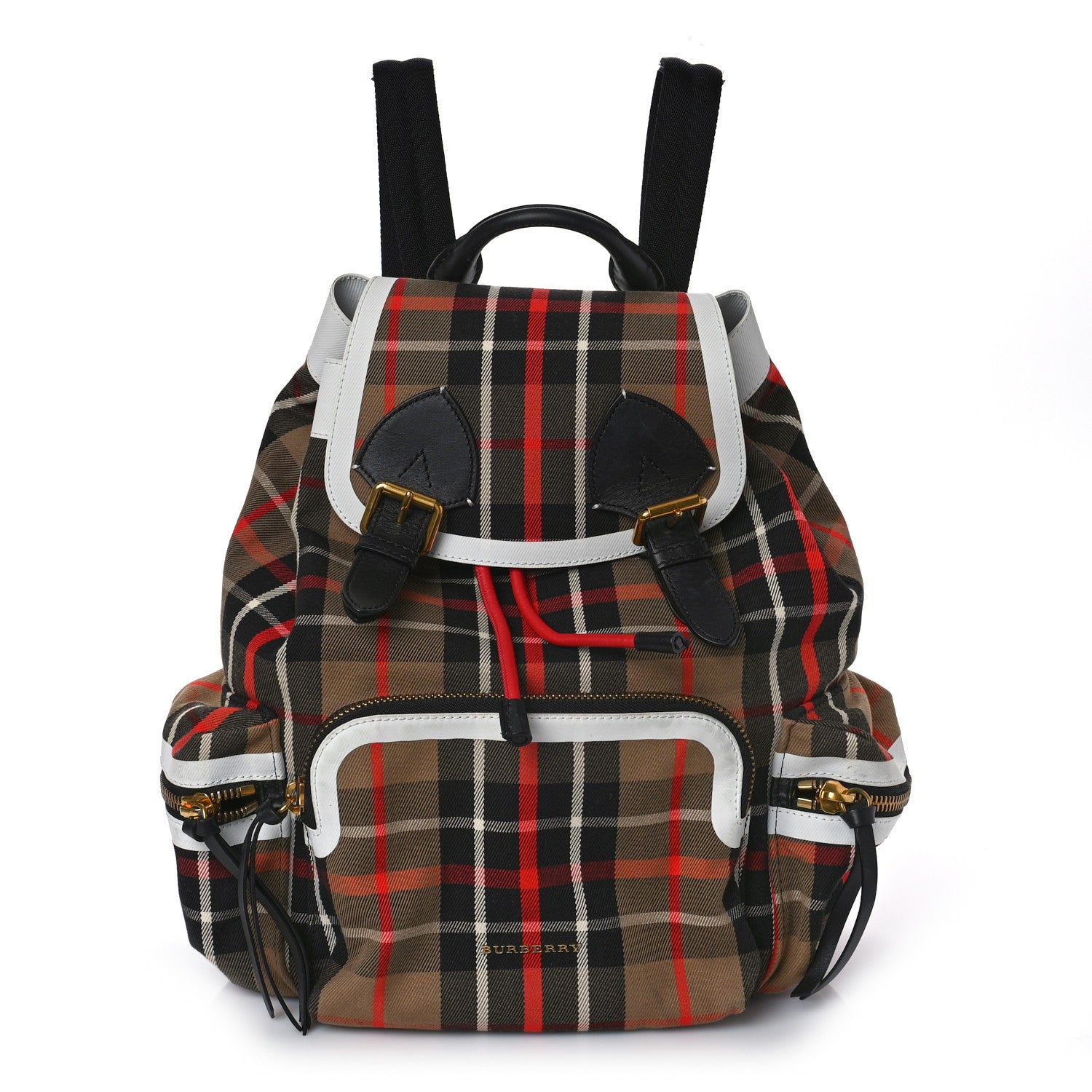 Burberry Cotton Check Small Rucksack Backpack 1 of 8