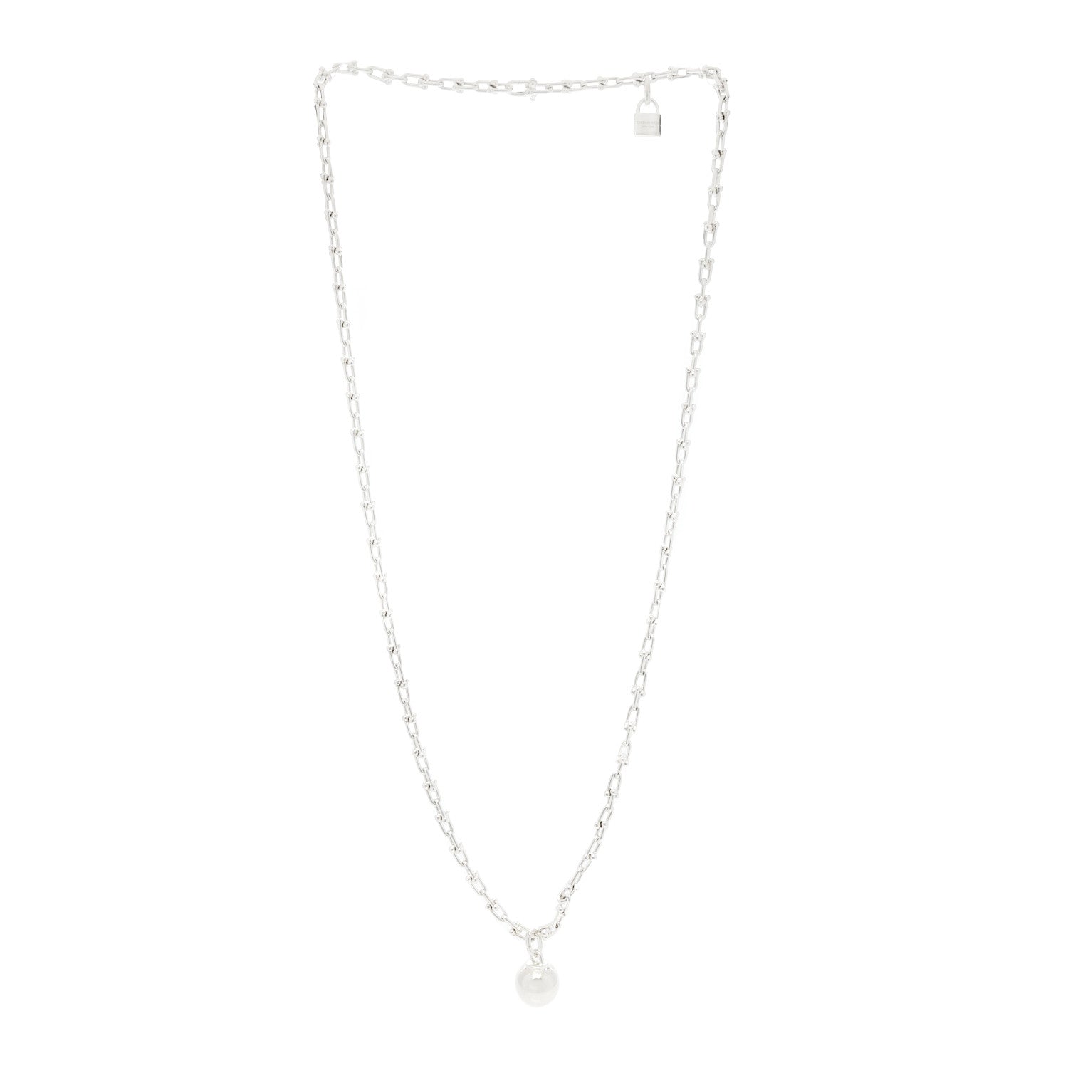 Tiffany Sterling Silver HardWear Wrap Necklace 2 of 6