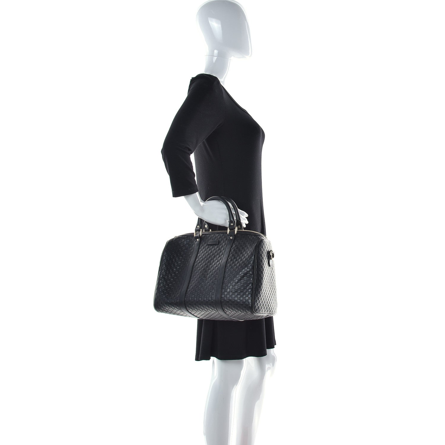 Gucci Microguccissima Medium Joy Boston Black 4 of 17