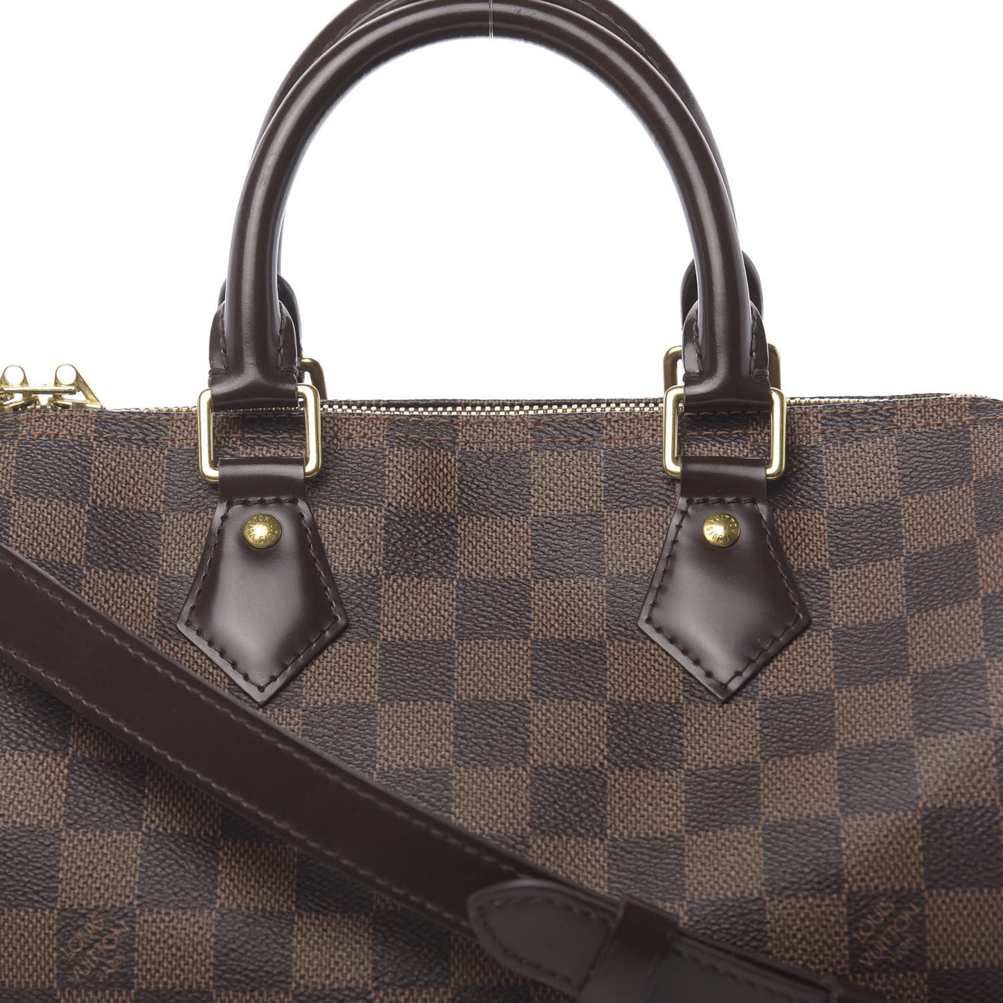 Damier Ebene Speedy Bandouliere 25