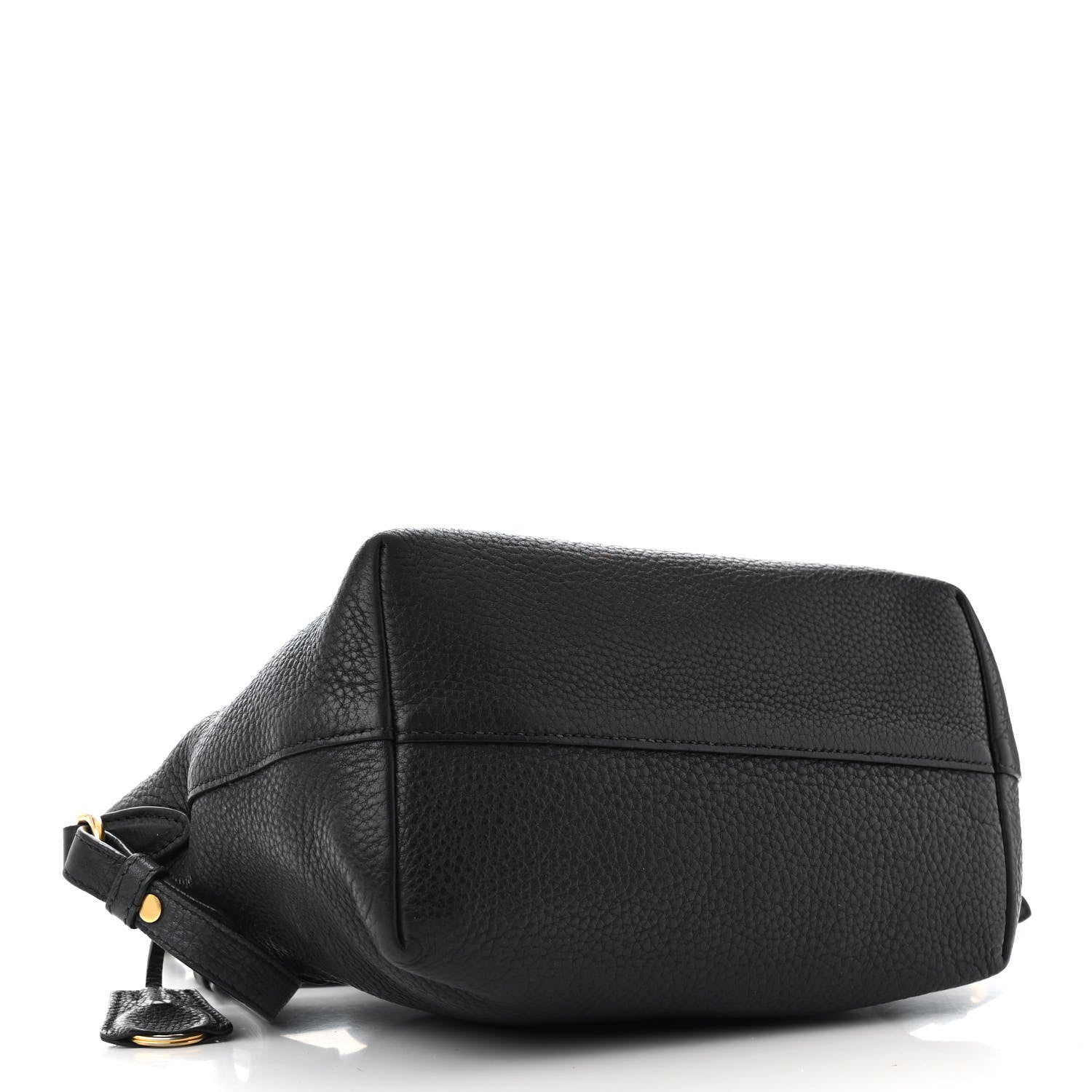 Prada Vitello Daino Small Tote Black 4 of 20