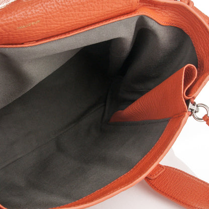 3.1 Phillip Lim 3.1 Textured Calfskin Medium Pashli Satchel Persimmon 5 of 7