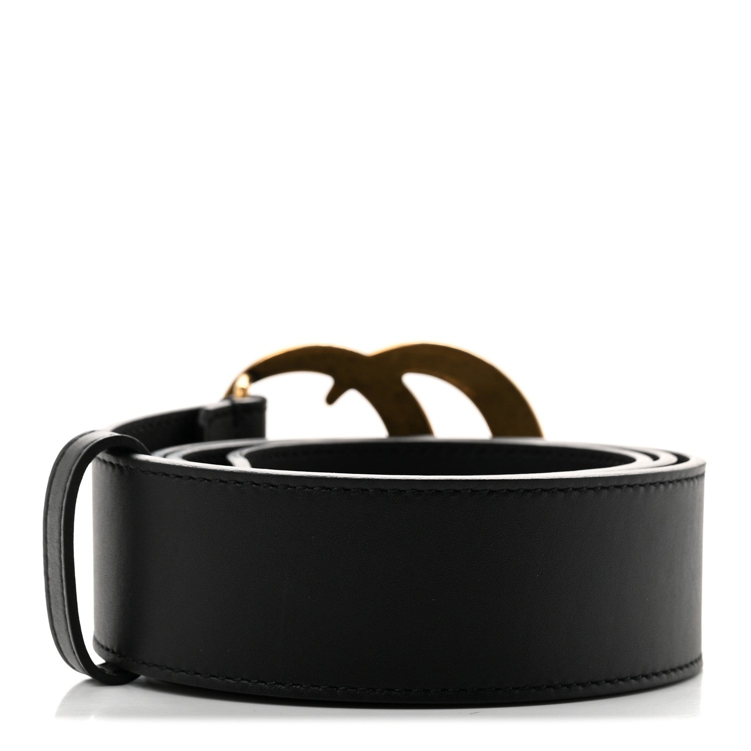 Gucci Calfskin Double G 40mm Belt 85 34 Black 2 of 5