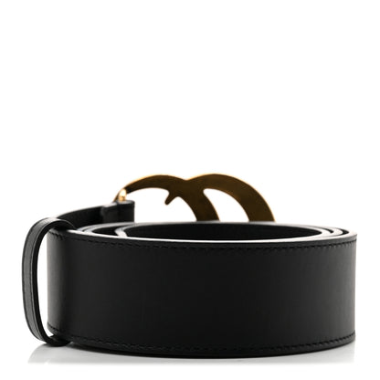 Gucci Calfskin Double G 40mm Belt 85 34 Black 2 of 5