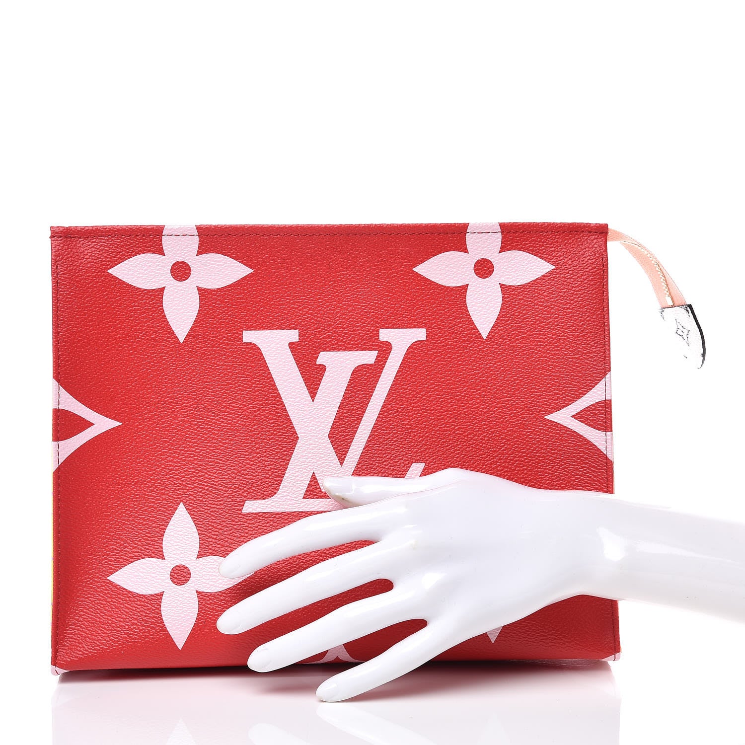 Louis Vuitton Monogram Giant Toiletry Pouch 26 Rouge 2 of 10
