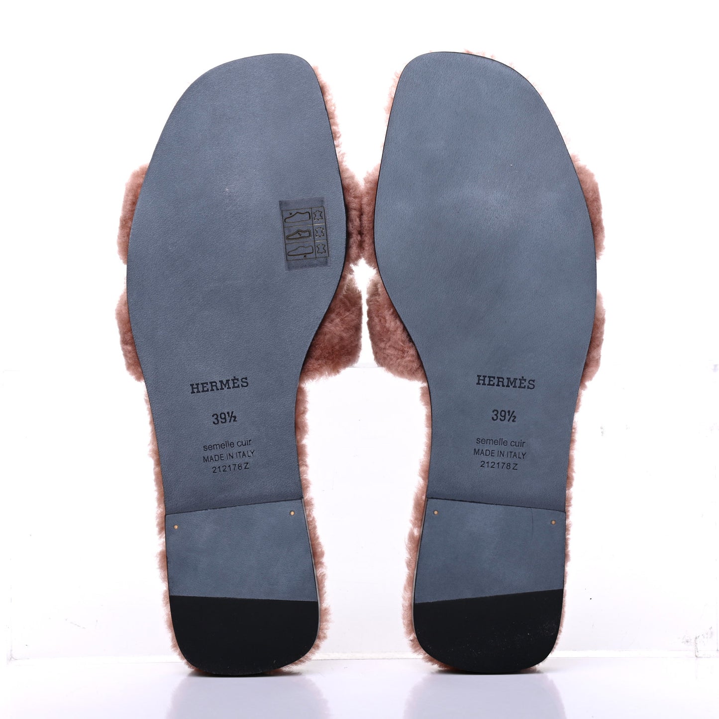 Woolskin Oran Sandals 39.5 Rose Aube