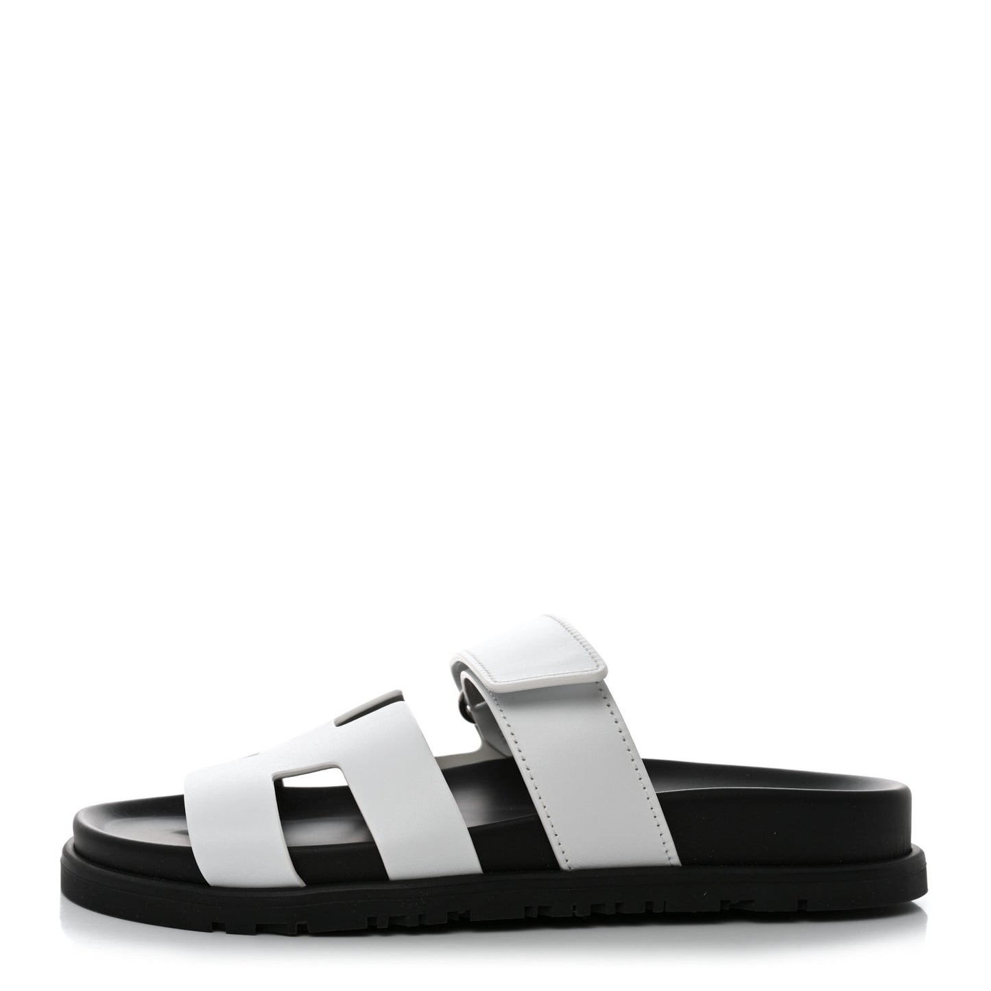 Calfskin Womens Chypre Sandals 35 White