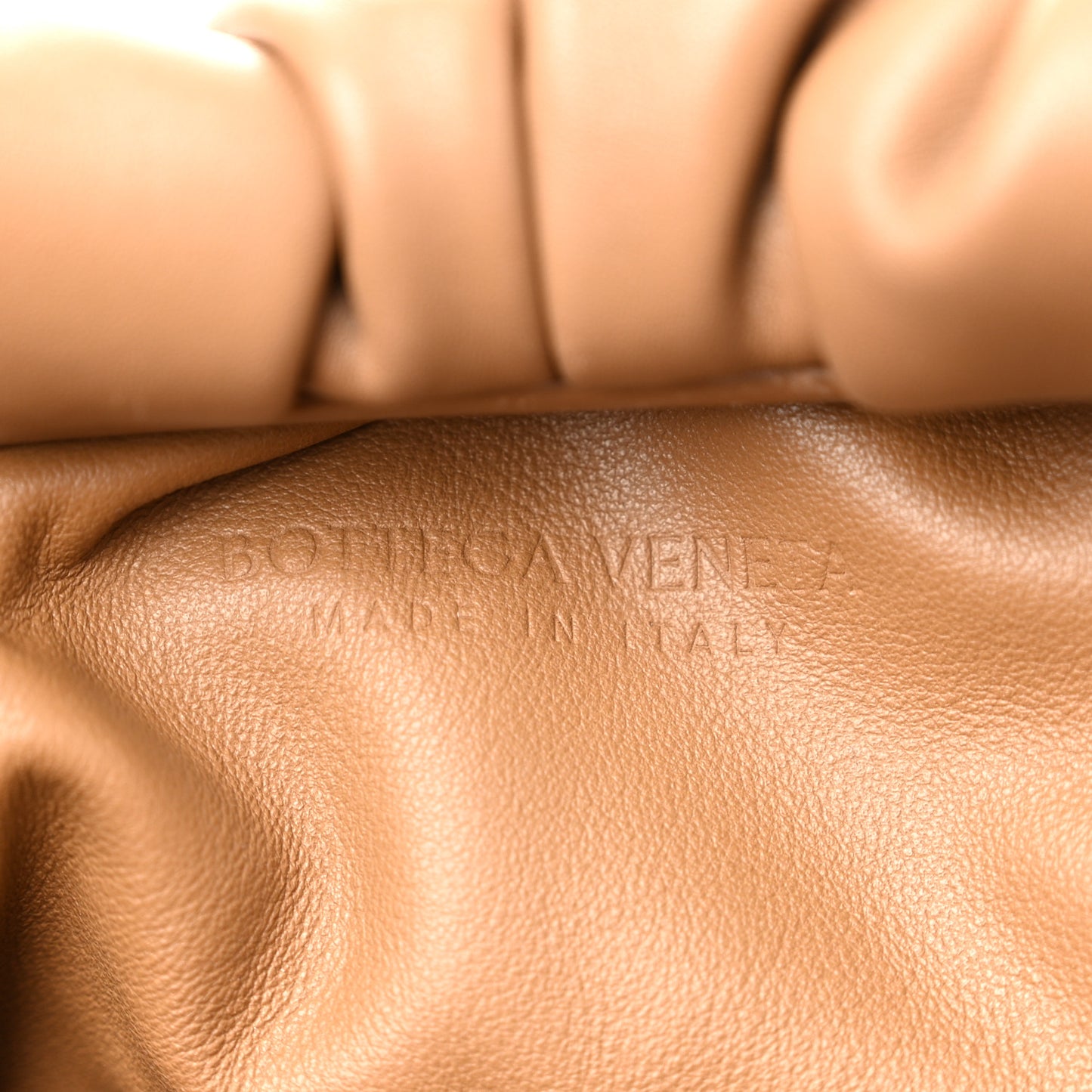 Smooth Butter Calfskin Small The Shoulder Pouch Moutarde