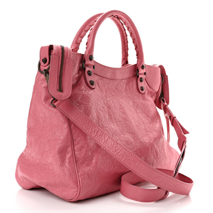 Balenciaga Agneau Classic Hardware Velo Rose Hortensia 4 of 11