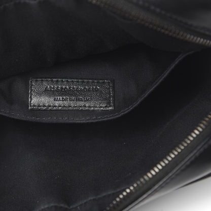 Saint Laurent Calfskin Matelasse Monogram Lou Camera Bag Black 9 of 14