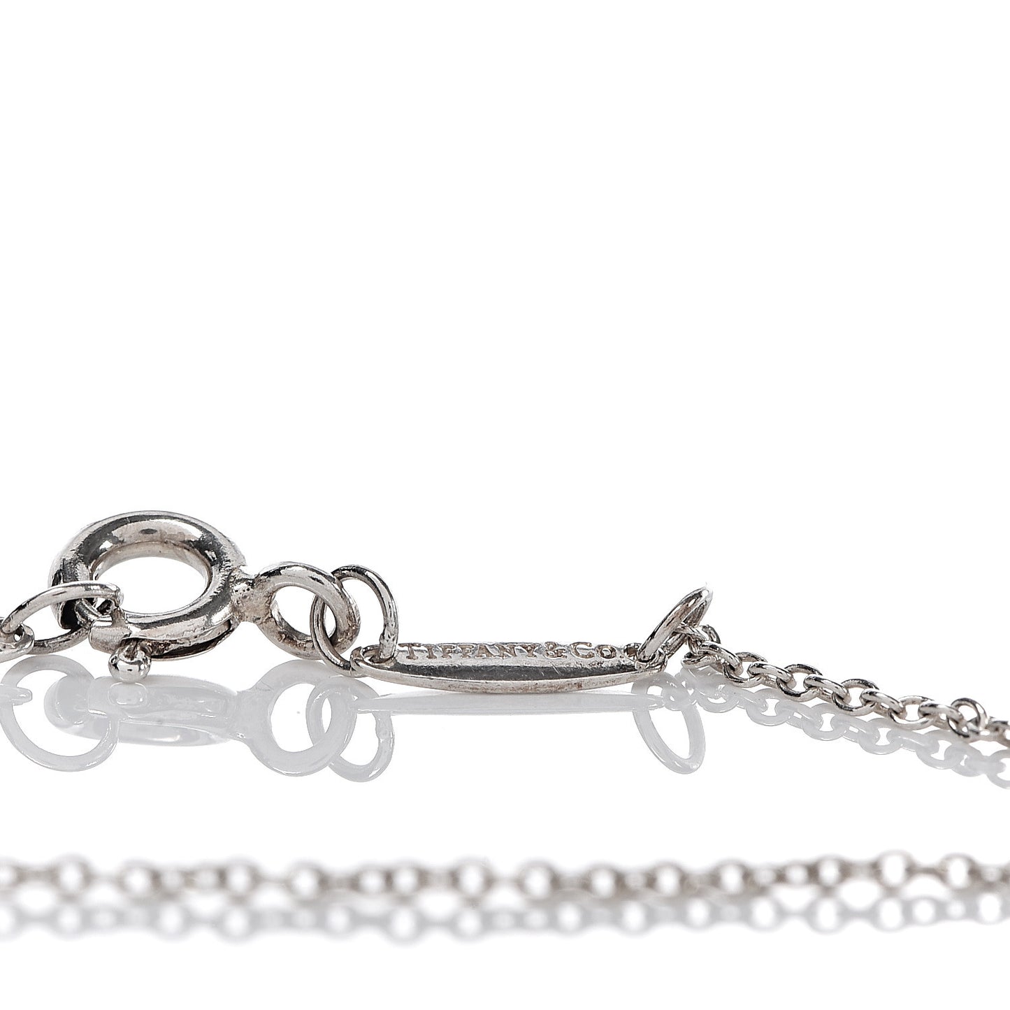 Sterling Silver Diamond .05ct Elsa Peretti Diamonds by the Yard Bracelet