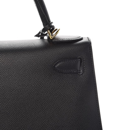 Hermes Epsom Kelly Sellier 28 Black 35 of 37