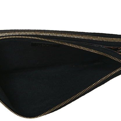 Louis Vuitton Monogram Giant Jungle Pochette Double Zip Black 5 of 11