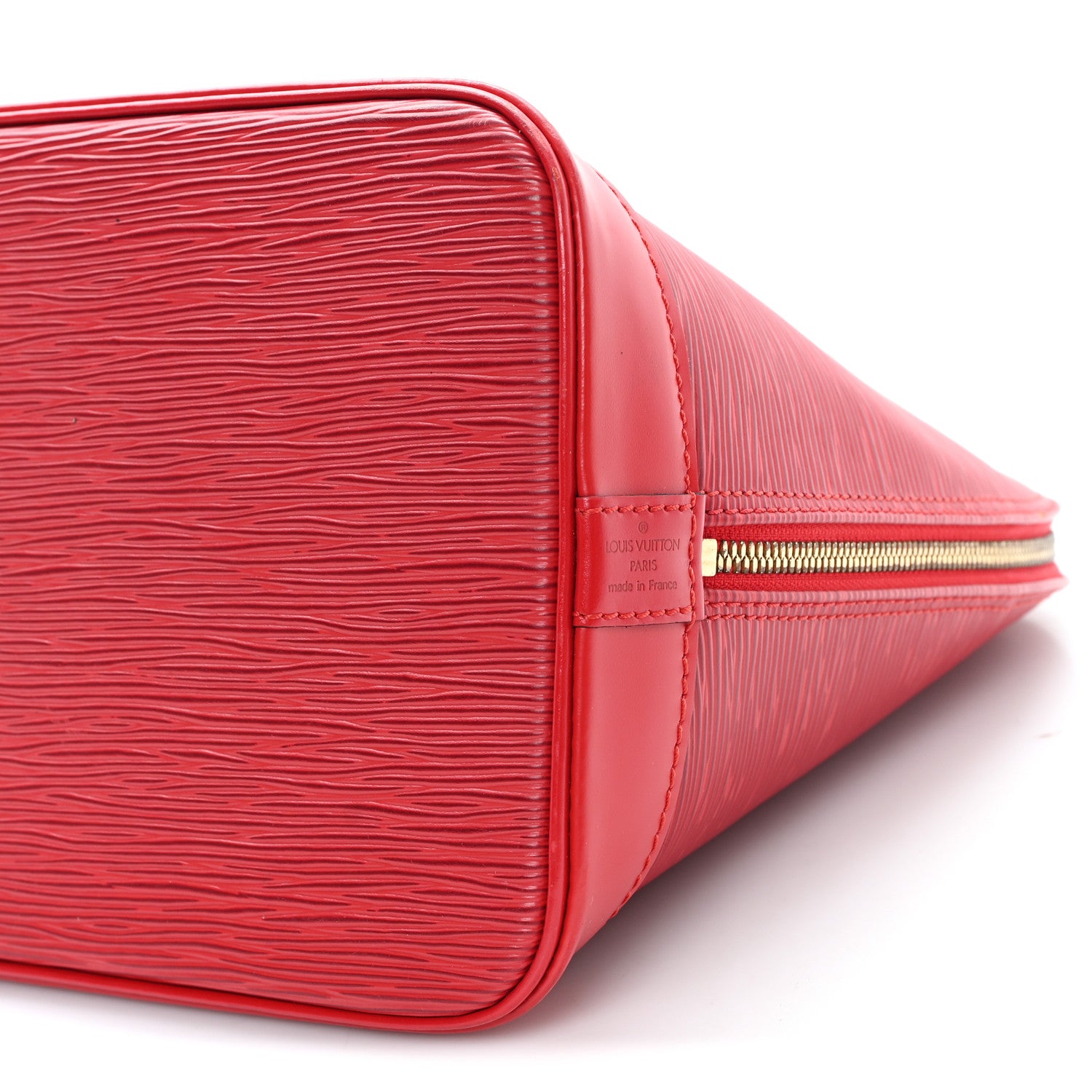 Louis Vuitton Epi Alma PM Castillan Red 9 of 9
