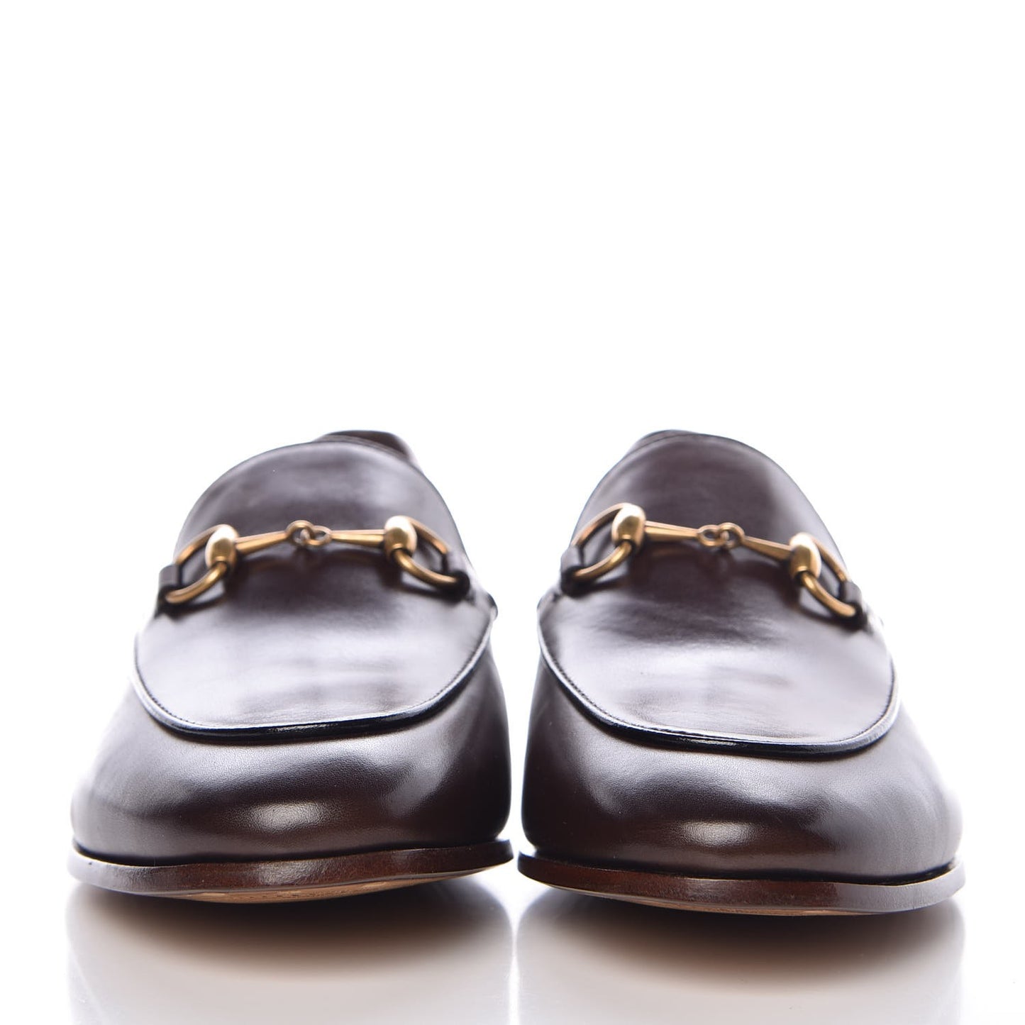 Calfskin Womens Jordaan Loafers 37.5 Fondente Brown